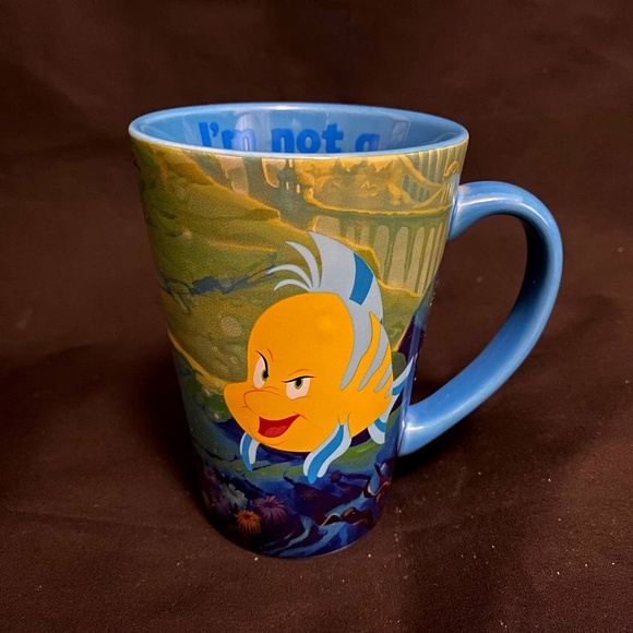 BWWKTOP Meerjungfrau Flunder Kosmetiktasche – „I‘m Not A Guppy“ Motiv, 23x16,5 Cm